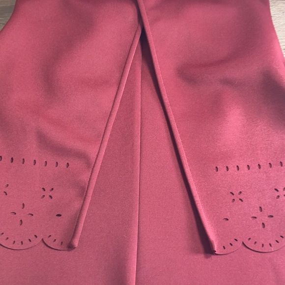 Womens 41 Hawthorn Burgundy Popover Dress Large - Picture 11 of 11